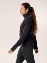 Arc'teryx Rho Zip Neck (Women's) - Black