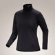 Arc'teryx Rho Zip Neck (Women's) - Black