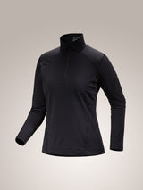 Arc'teryx Rho Zip Neck (Women's) - Black