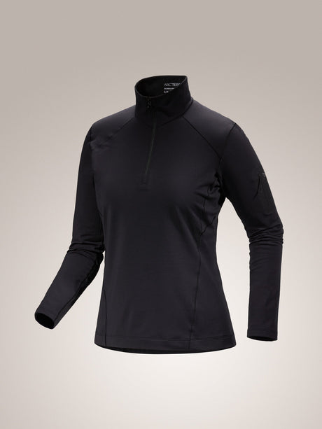 Arc'teryx Rho Zip Neck (Women's) - Black