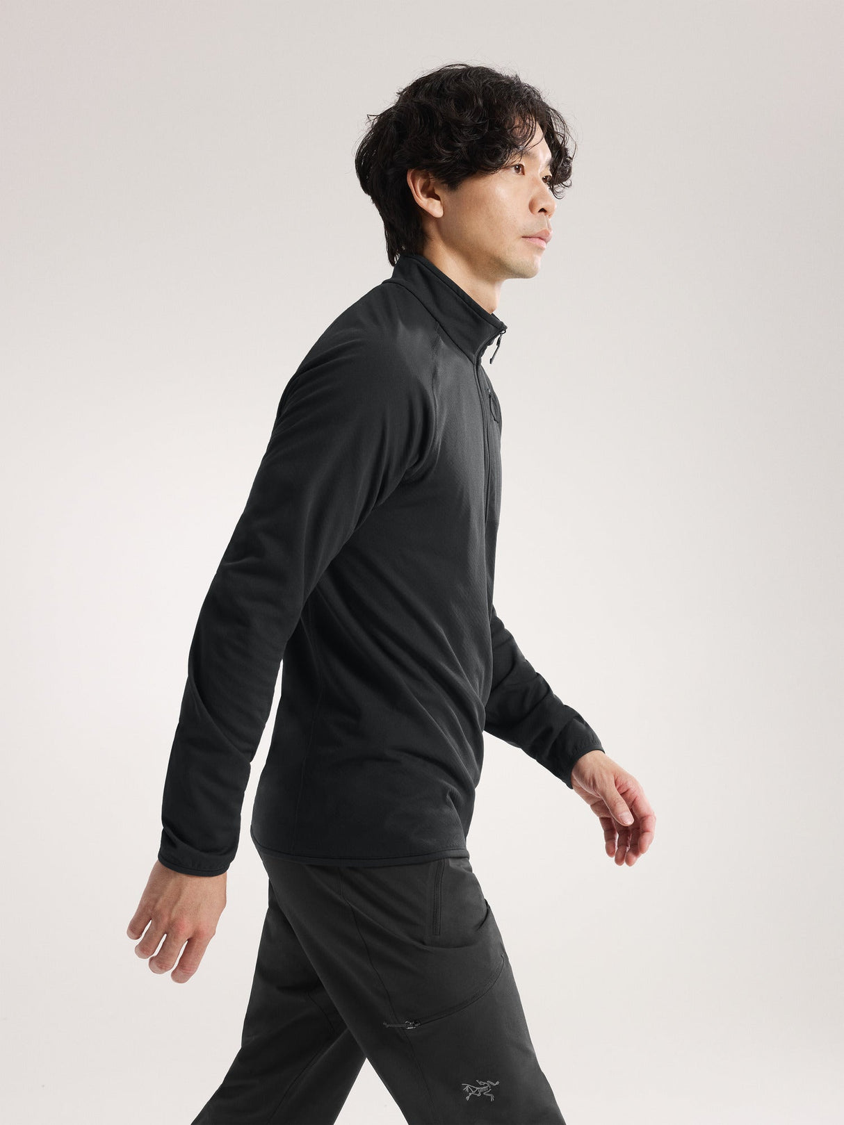 Arc'teryx Delta 1/2 Zip (Men's) - Black
