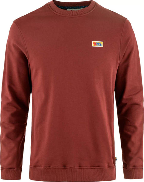 Fjälräven Vardag Sweater (Men's) - Maroon - Find Your Feet Australia Hobart Launceston Tasmania