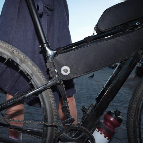 Fjällräven Hoja Frame Bag - Black - Find Your Feet Australia Hobart Launceston Tasmania