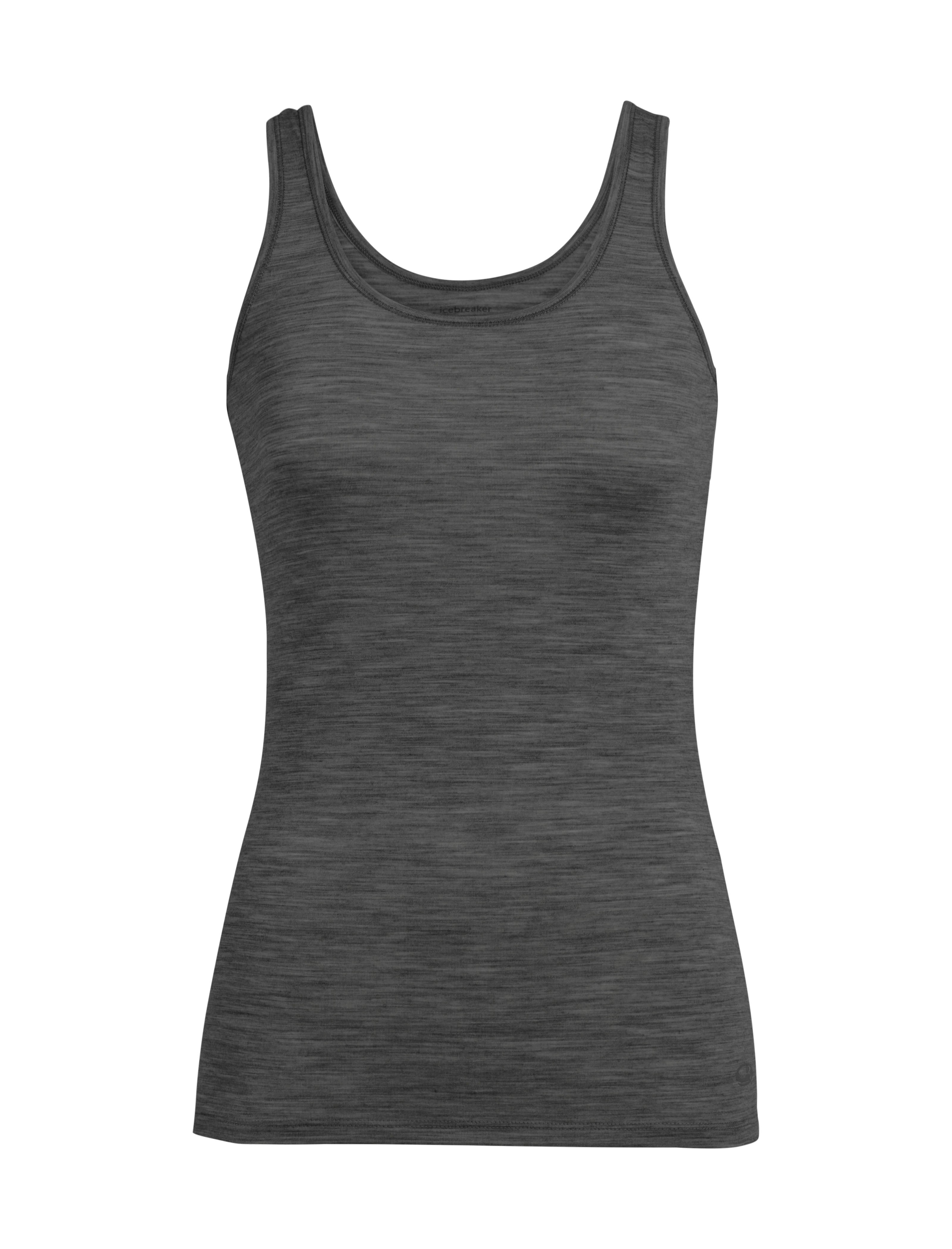 Icebreaker Siren Tank (Women's) - Gritstone Heather - Find Your Feet Australia Hobart Launceston Tasmania