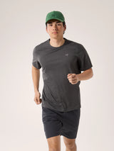 Arcteryx Cormac Crew SS (Men's) - Black Heather - Find Your Feet Australia Hobart Launceston Tasmania