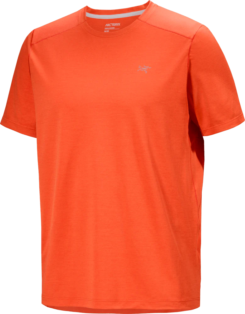 Arc'teryx Cormac Crew Neck Shirt SS (Men's) - Solaris Heather - Find Your Feet Australia Hobart Launceston Tasmania