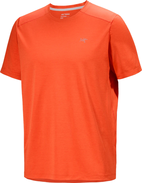 Arc'teryx Cormac Crew Neck Shirt SS (Men's) - Solaris Heather - Find Your Feet Australia Hobart Launceston Tasmania