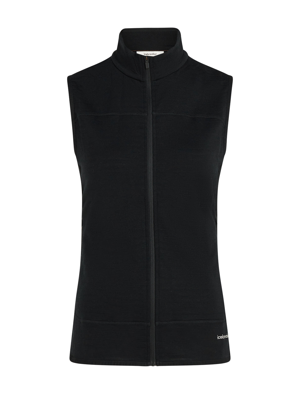 Icebreaker Merino Blend 300 RealFleece™ Descender Vest (Women's) - Black - Find Your Feet Australia Hobart Launceston Tasmania