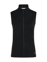 Icebreaker Merino Blend 300 RealFleece™ Descender Vest (Women's) - Black - Find Your Feet Australia Hobart Launceston Tasmania