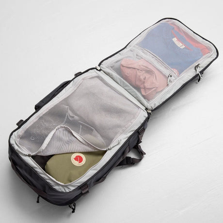 Fjallraven Färden Carry-On Pack - Coal Black - Find Your Feet Australia Hobart Launceston Tasmania
