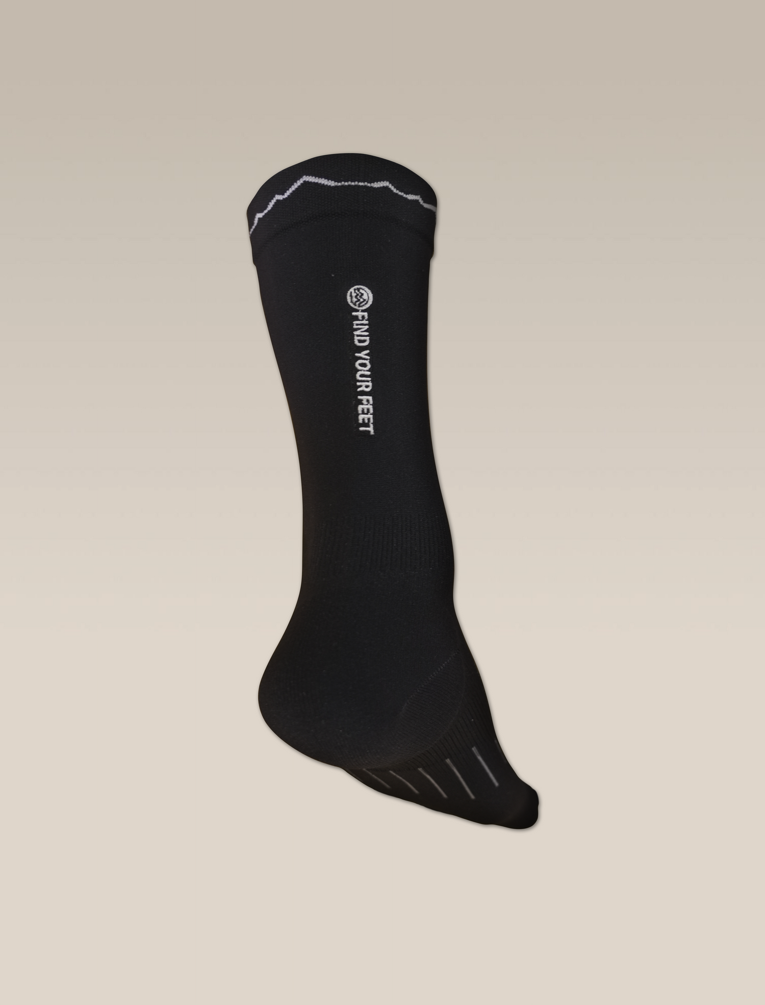 Find Your Feet Crew Trail Running Socks (Unisex) Find Your Feet