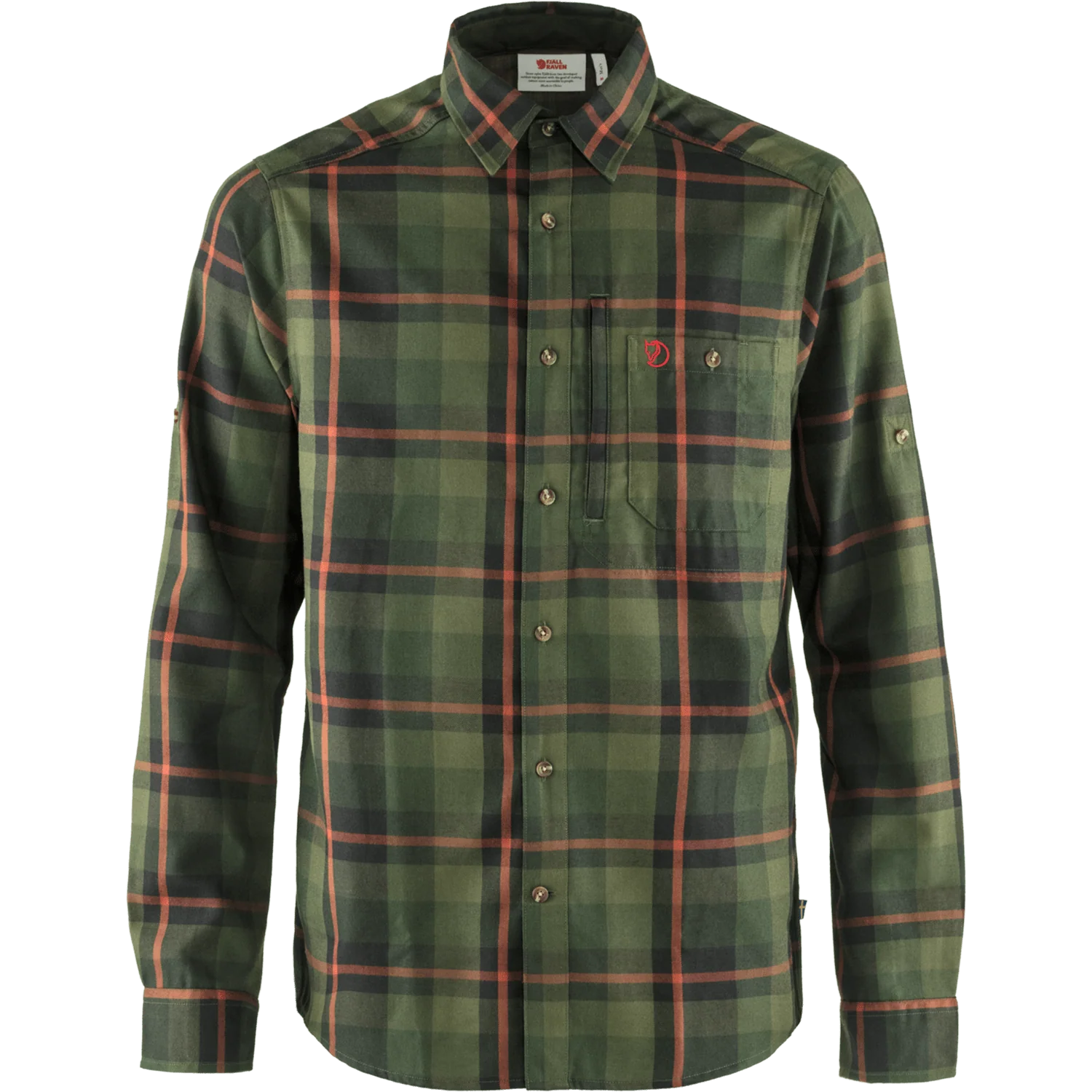 Fjällräven Fjällglim Shirt Long Sleeve (Men's) - Laurel Green