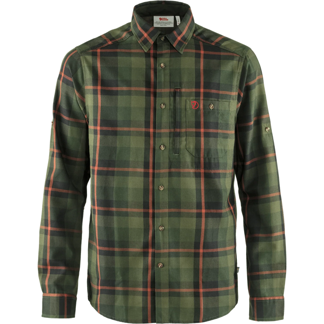 Fjällräven Fjällglim Shirt Long Sleeve (Men's) - Laurel Green