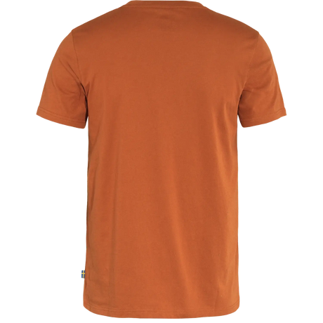 Fjällräven Logo T-Shirt (Men's) - Fjallraven - Terracotta Brown - Orange
