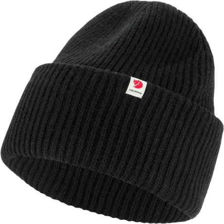 Fjällräven Heavy Beanie - Black - Find Your Feet Australia Hobart Launceston Tasmania