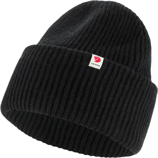 Fjällräven Heavy Beanie - Black - Find Your Feet Australia Hobart Launceston Tasmania
