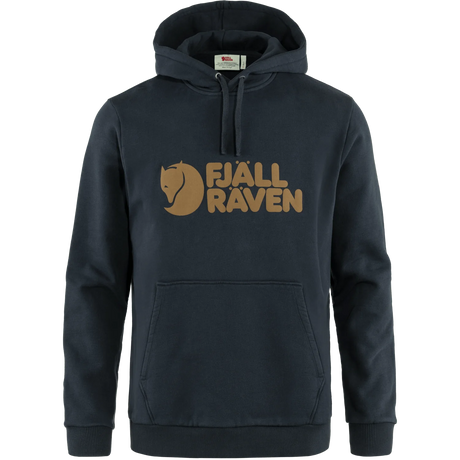 Fjallraven Logo Hoodie (Men's) - Dark Navy - Find Your Feet Australia Hobart Launceston Tasmania