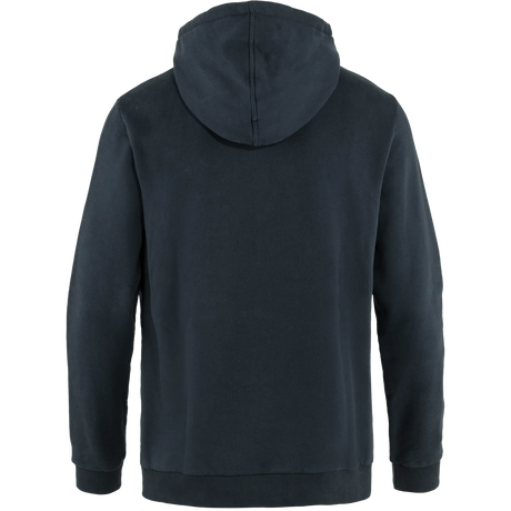 Fjallraven Logo Hoodie (Men's) - Dark Navy - Find Your Feet Australia Hobart Launceston Tasmania