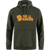 Fjällräven Logo Hoodie (Men's) - Deep Forest