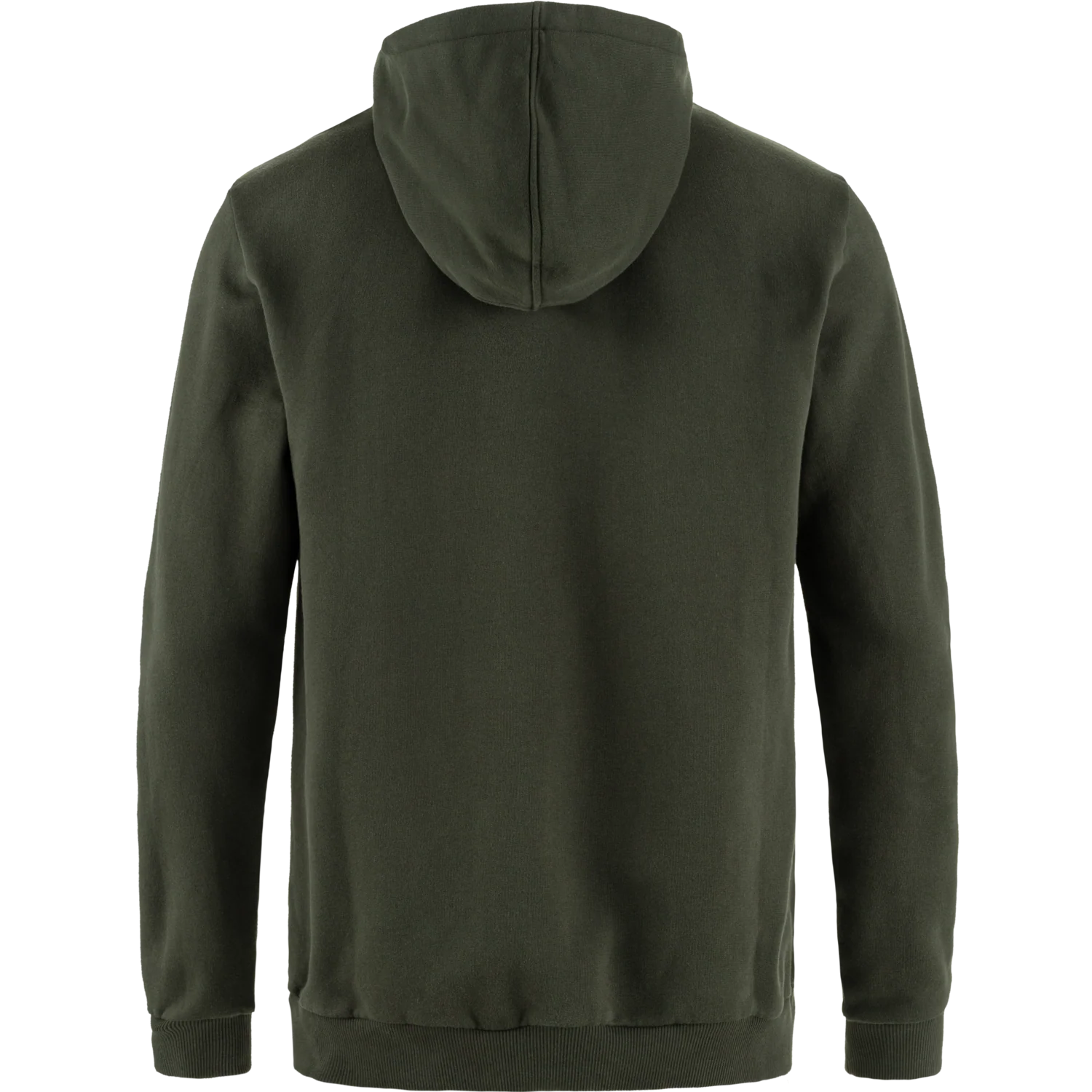 Fjällräven Logo Hoodie (Men's) - Deep Forest