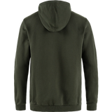 Fjällräven Logo Hoodie (Men's) - Deep Forest