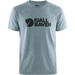 Fjallraven Logo T-Shirt (Men's) Uncle Blue | Melange - Find Your Feet Australia Hobart Launceston Tasmania
