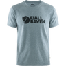 Fjallraven Logo T-Shirt (Men's) Uncle Blue | Melange - Find Your Feet Australia Hobart Launceston Tasmania