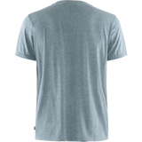 Fjallraven Logo T-Shirt (Men's) Uncle Blue | Melange - Find Your Feet Australia Hobart Launceston Tasmania