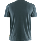 Fjällräven Logo T-Shirt (Men's) - Fjallraven - Navy - Navy Blue - Green