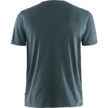 Fjällräven Logo T-Shirt (Men's) - Fjallraven - Navy - Navy Blue - Green
