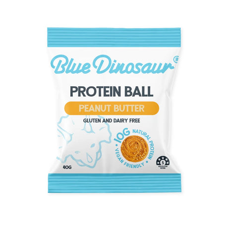 Blue Dinosaur Protein Balls - Peanut Butter