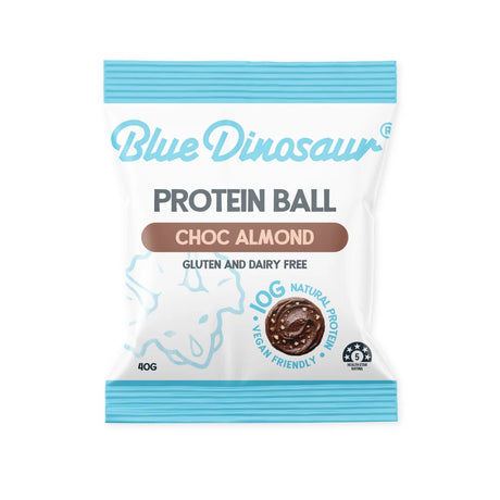 Blue Dinosaur Protein Balls - Choc Almond