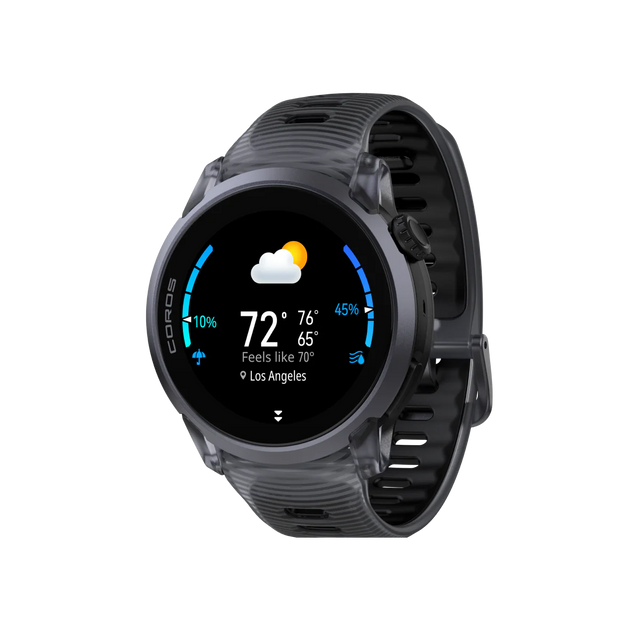 COROS Pace 4 Aluminium GPS Sports Watch - Black Crystal