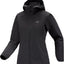 Arcteryx Gamma Lightweight Hoody (Women's) - Black - Find Your Feet Australia Hobart Launceston Tasmania