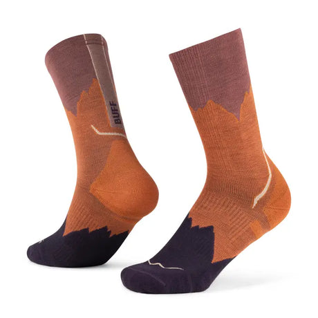 BUFF Lightweight Merino Crew Socks (Unisex) - Ginger