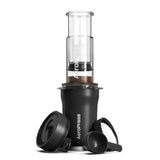 AeroPress Coffee Maker - Go Plus - Black
