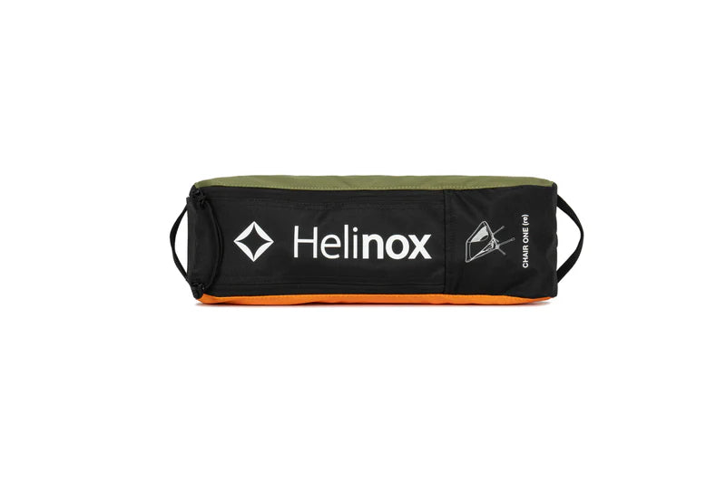 Helinox Chair One (Re) - Flame Multi Block With Black Frame - Find Your Feet Australia Hobart Launceston Tasmania
