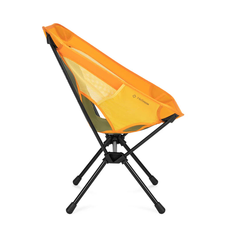 Helinox Chair One (Re) - Flame Multi Block With Black Frame - Find Your Feet Australia Hobart Launceston Tasmania