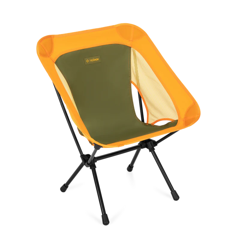 Helinox Chair One (Re) - Flame Multi Block With Black Frame - Find Your Feet Australia Hobart Launceston Tasmania