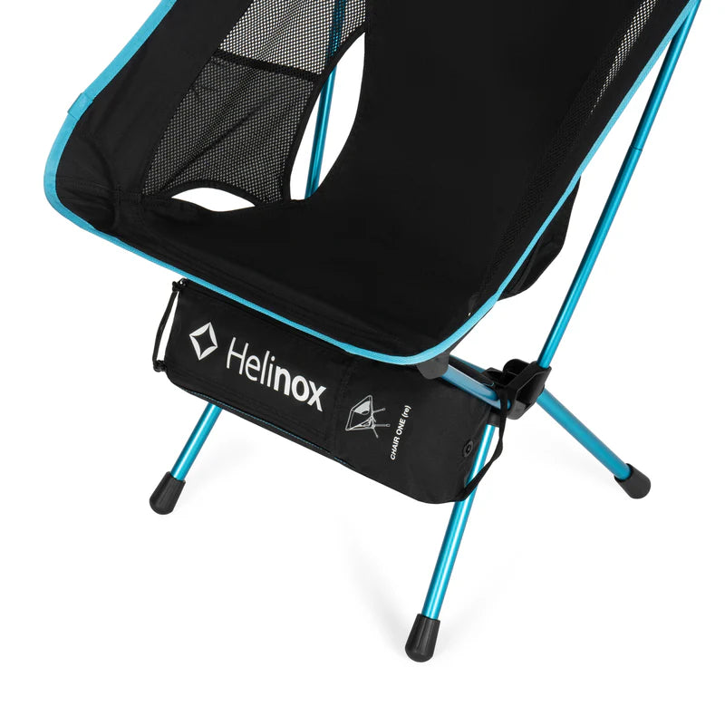 Helinox Chair One (Re) - Black With Cyan Blue Frame - Find Your Feet Australia Hobart Launceston Tasmania