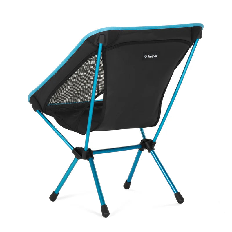 Helinox Chair One (Re) - Black With Cyan Blue Frame - Find Your Feet Australia Hobart Launceston Tasmania