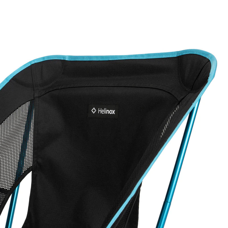 Helinox Chair One (Re) - Black With Cyan Blue Frame - Find Your Feet Australia Hobart Launceston Tasmania