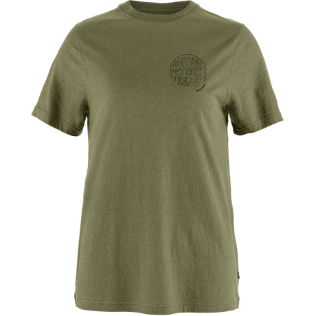 Fjällräven Hemp Blend Out Here T-Shirt (Women's) - Green