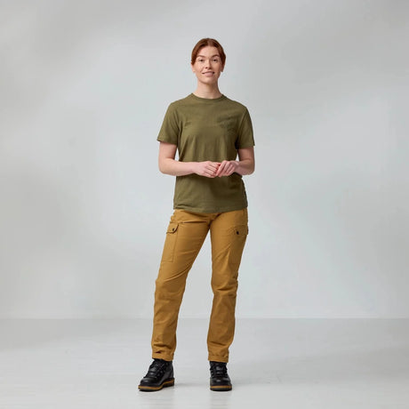 Fjällräven Hemp Blend Out Here T-Shirt (Women's) - Green