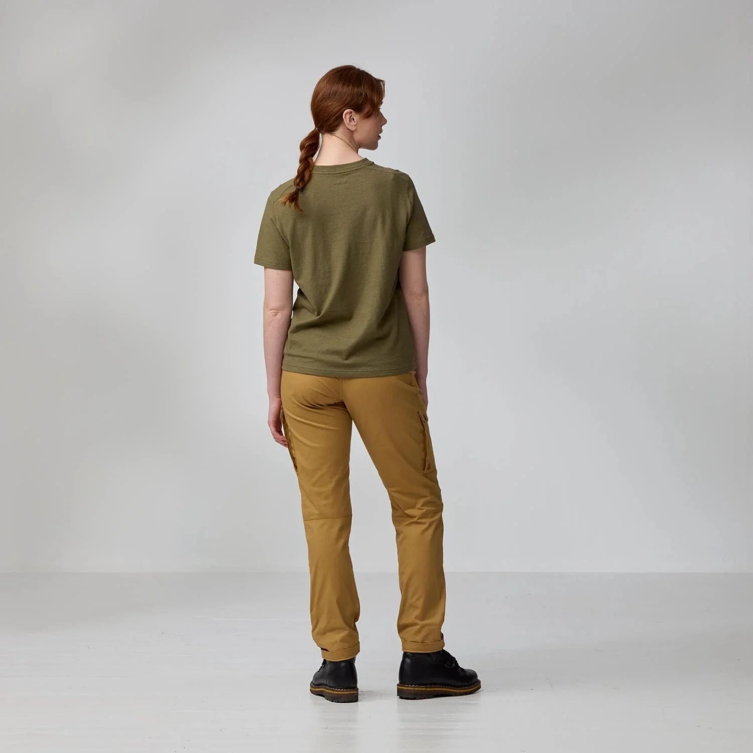 Fjällräven Hemp Blend Out Here T-Shirt (Women's) - Green