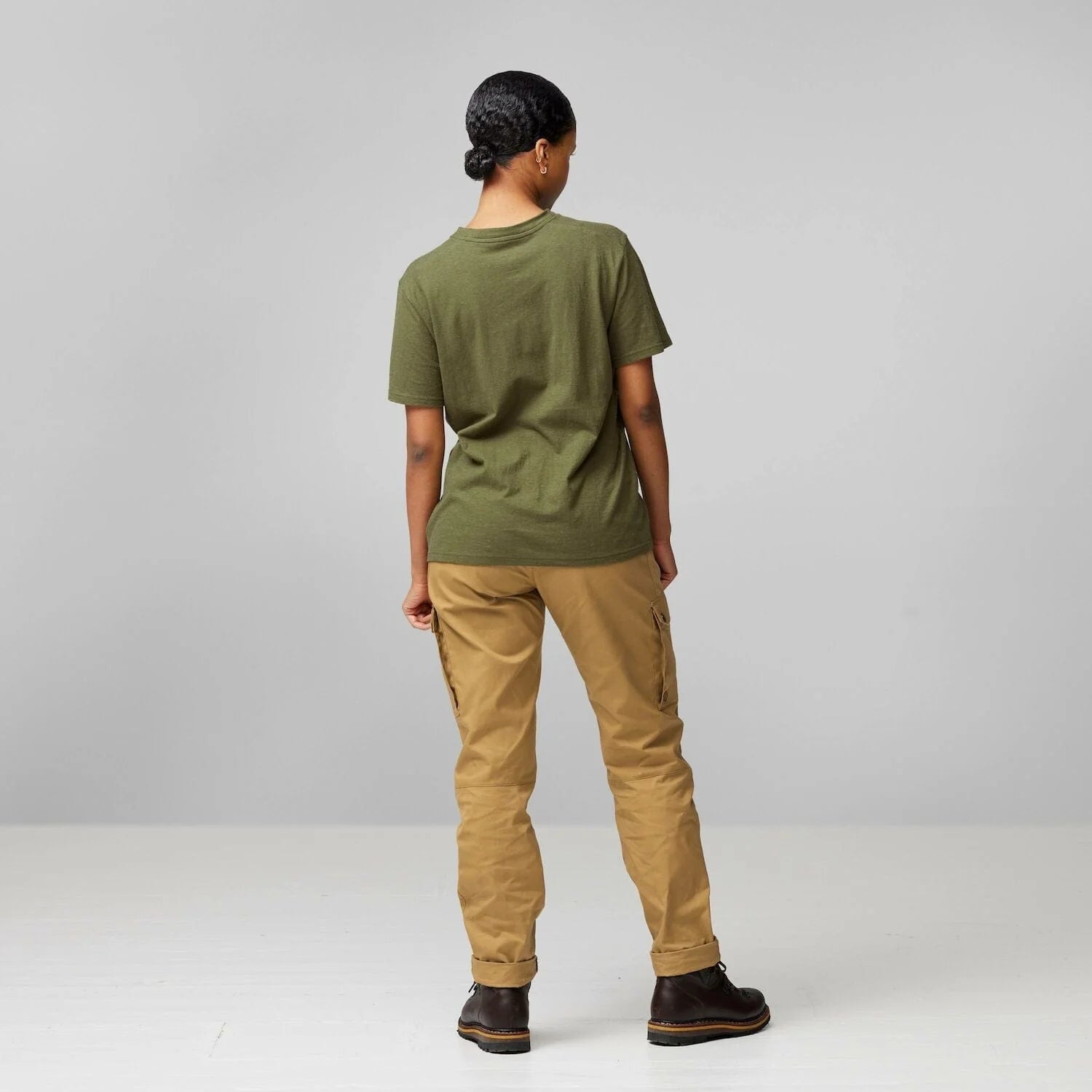 Fjällräven Hemp Blend T-Shirt (Women's) - Green