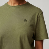 Fjällräven Hemp Blend T-Shirt (Women's) - Green