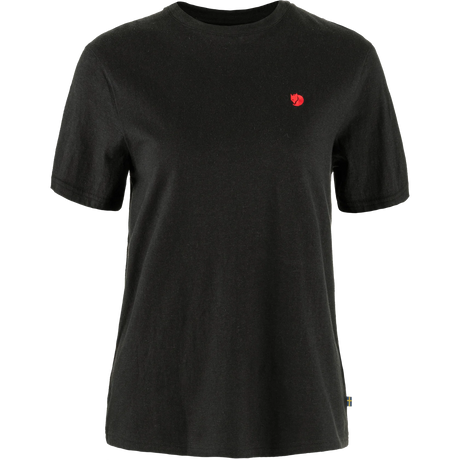 Fjallraven Hemp Blend T-Shirt (Women's) - Black - Find Your Feet Australia Hobart Launceston Tasmania