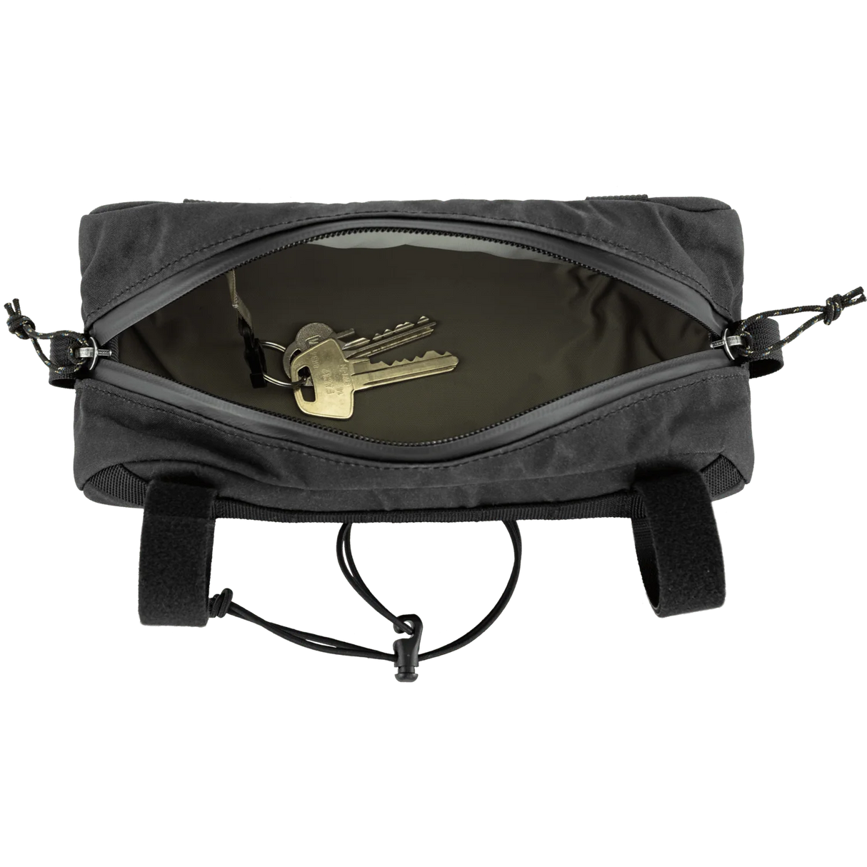 Fjällräven Hoja Handlebar Pocket - Black - Find Your Feet Australia Hobart Launceston Tasmania