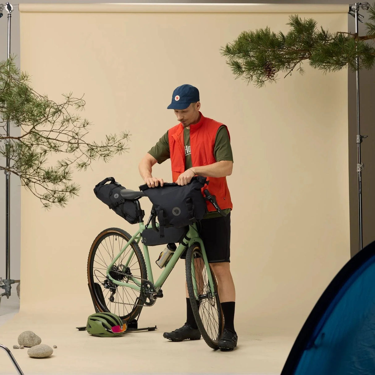 Fjällräven Hoja Handlebar Rolltop - Black - Find Your Feet Australia Hobart Launceston Tasmania